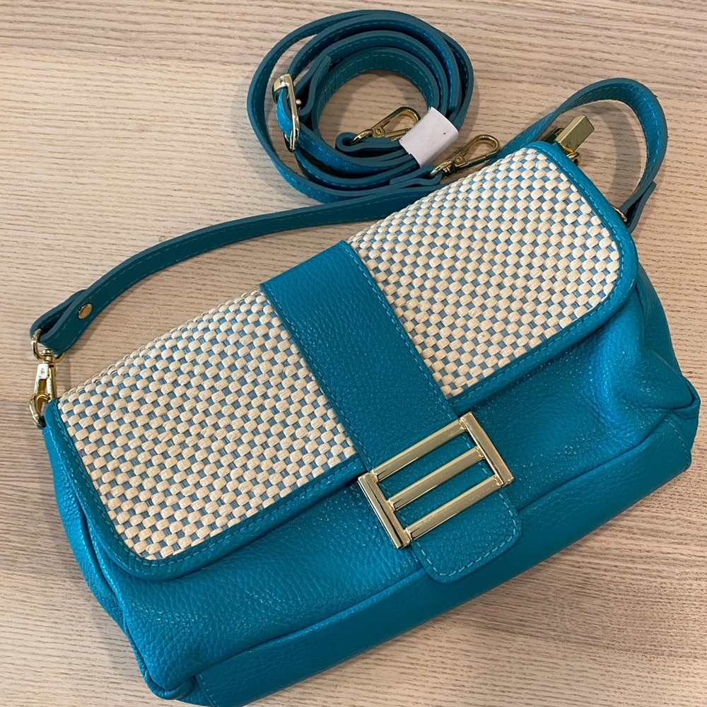 Never used Italian leather purse